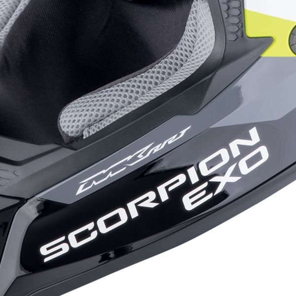 Scorpion VX-16 Evo Air Rod Negro Amarillo Fluo