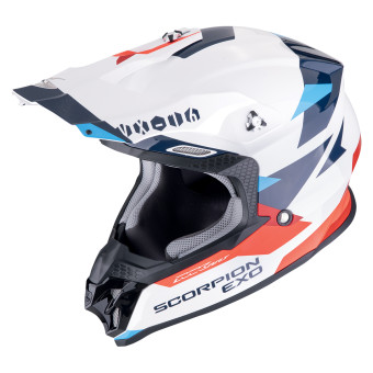Cross Scorpion VX-16 Evo Air Rod Blanco Rojo Azul