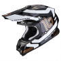 Casque Cross Scorpion VX-16 Evo Air Tub Metal Black Gold