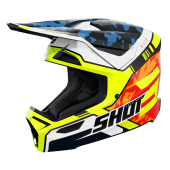 Cross SHOT Furious Flash Azul Nen Amarillo Brillante 2.0