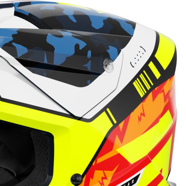 SHOT Furious Flash Azul Nen Amarillo Brillante 2.0