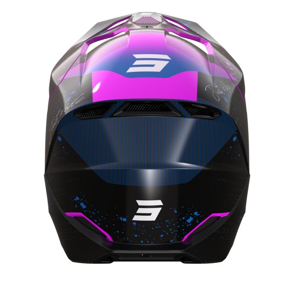 SHOT Furious Matrix Kid Purple Glossy