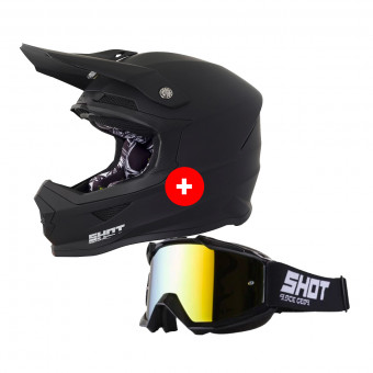 Cross SHOT Furious Matt Black + Iris Black Iridium Gold
