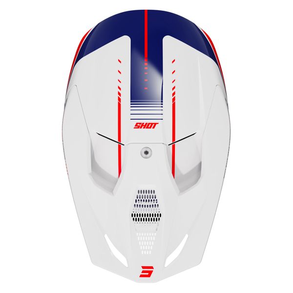 SHOT Furious Peak Blue Red Glossy