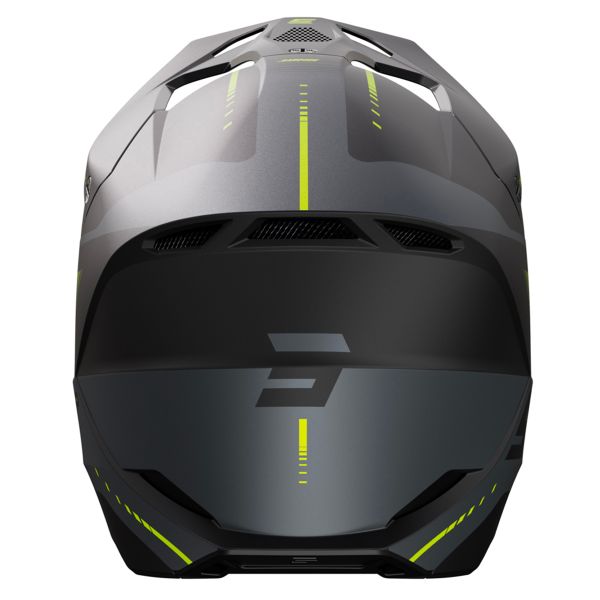 SHOT Furious Peak Grey Neon Yellow Matt