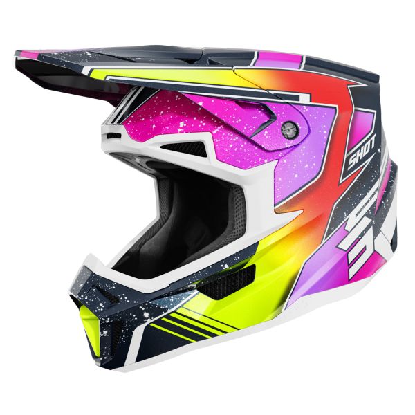 Cross SHOT Lite Racing Azul Nen Amarillo Nacarado 2.0