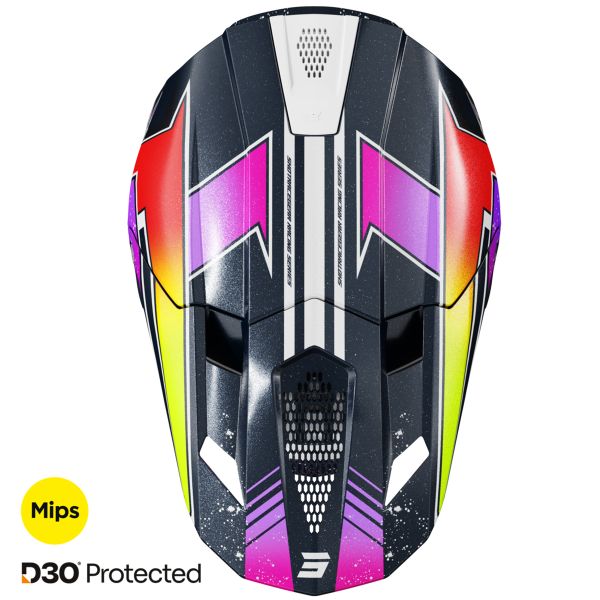 SHOT Lite Racing Azul Neón Amarillo Nacarado 2.0