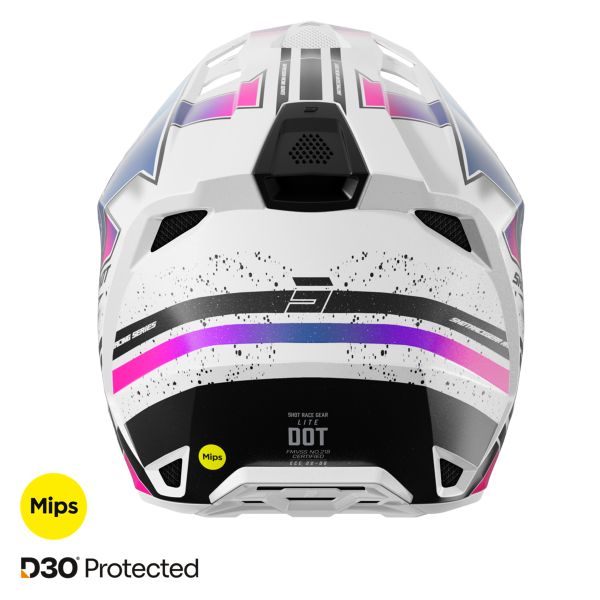 SHOT Lite Racing Blanco Rosa Nacarado 2.0