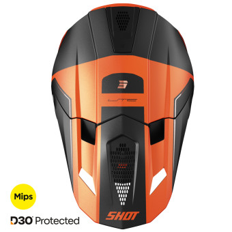SHOT Lite S10 Naranja Mate 2.0