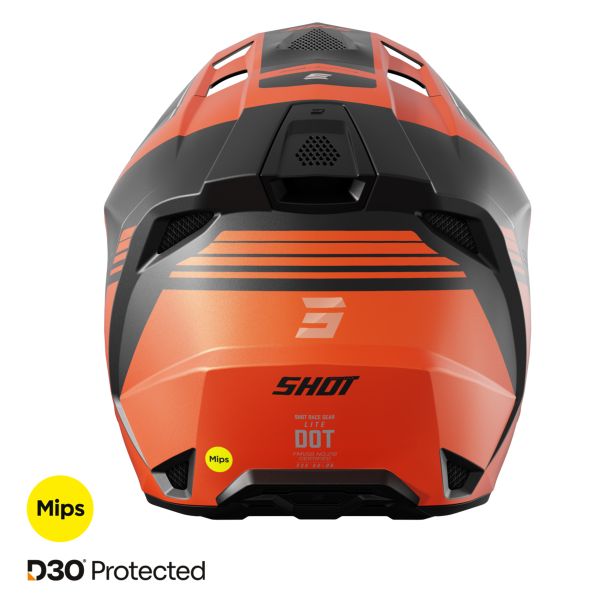 SHOT Lite S10 Naranja Mate 2.0