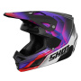 Casque Cross SHOT Speed Olymp Morado Nacarado