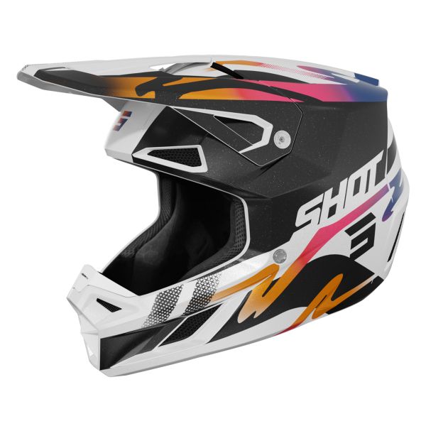 Cross SHOT Speed Wave Negro Blanco Nacarado