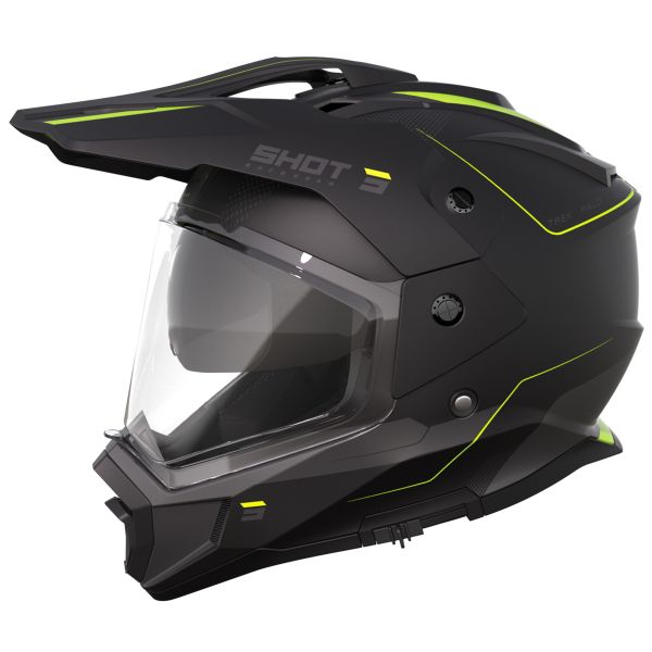 Integral SHOT Trek Max Vision Rally Negro Amarillo Nen Mate