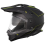 Casque Integral SHOT Trek Max Vision Rally Negro Amarillo Nen Mate