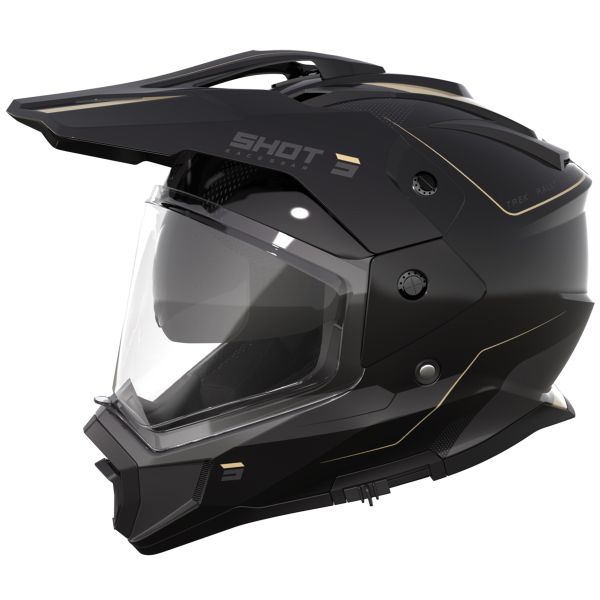 Integral SHOT Trek Max Vision Rally Negro Arena Brillante