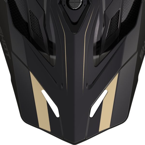 SHOT Trek Max Vision Rally Negro Arena Brillante