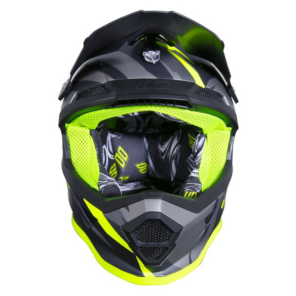 SHOT Furious Score Gris Neon Amarillo Mate