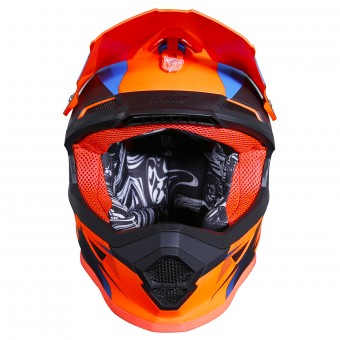 SHOT Furious Ultimate Azul Neon Naranja Mate