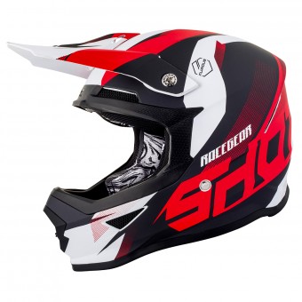 Casque Cross SHOT Furious Ultimate Rojo Mate Casque Cross SHOT Furious Ultimate Rojo Mate
