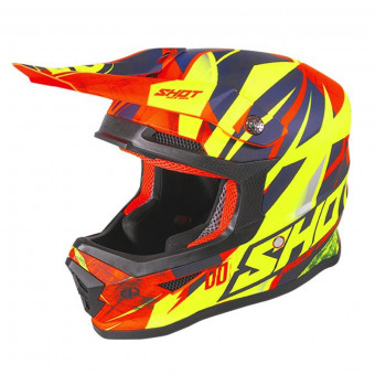 Cross SHOT Furious Ventury Neon Orange Deep Blue Kid
