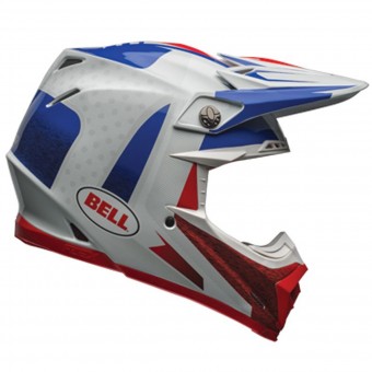 Cross Bell Moto-9 Flex Carbon Vice Blue Red