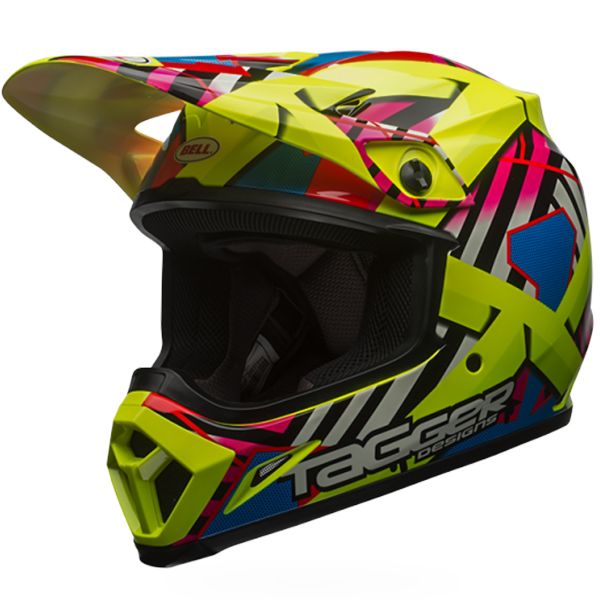 Bell MX-9 Mips Double Trouble Yellow