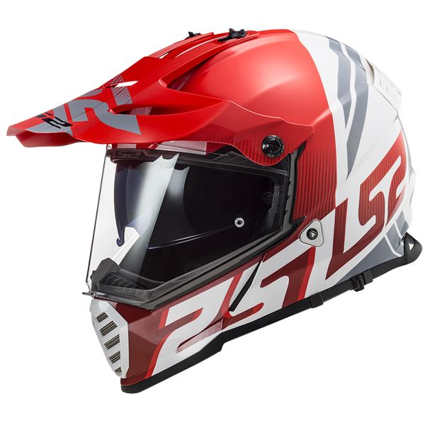 Cross LS2 Pioneer Evo Evolve Red White MX436