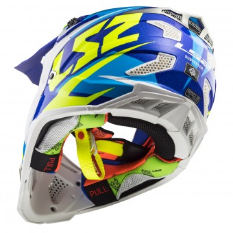 LS2 Subverter Nimble White Blue Yellow MX470