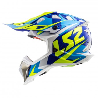LS2 Subverter Nimble White Blue Yellow MX470