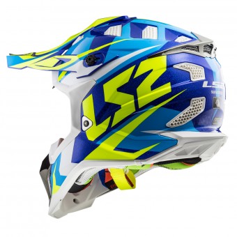 LS2 Subverter Nimble White Blue Yellow MX470