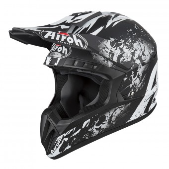 Casque Cross Airoh Switch Backbone Negro Mate Casque Cross Airoh Switch Backbone Negro Mate