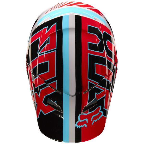 FOX V1 Falcon Grey Red 037