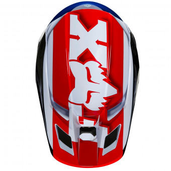FOX V2 Hayl Blue Red