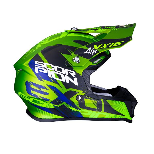 Scorpion VX-16 Air Albion Verde Mate Negro
