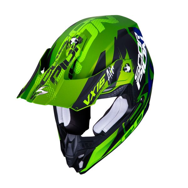 Scorpion VX-16 Air Albion Verde Mate Negro