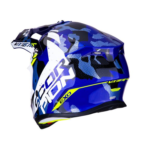 Scorpion VX-16 Air Waka Negro Blanco Azul