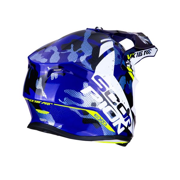 Scorpion VX-16 Air Waka Negro Blanco Azul
