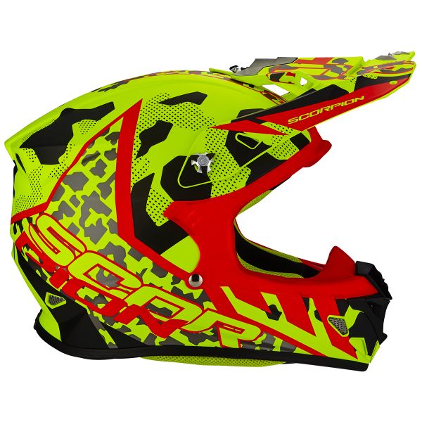 Scorpion VX-21 Air Furio Neon Yellow Black Red