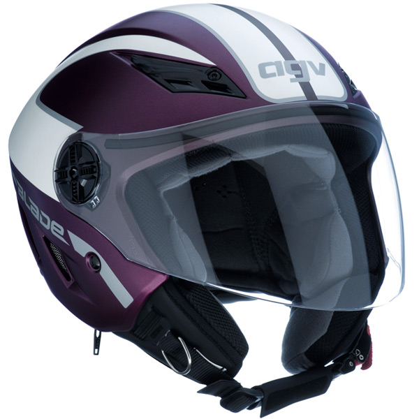 casco moto AGV Blade LX Metro Wine Red