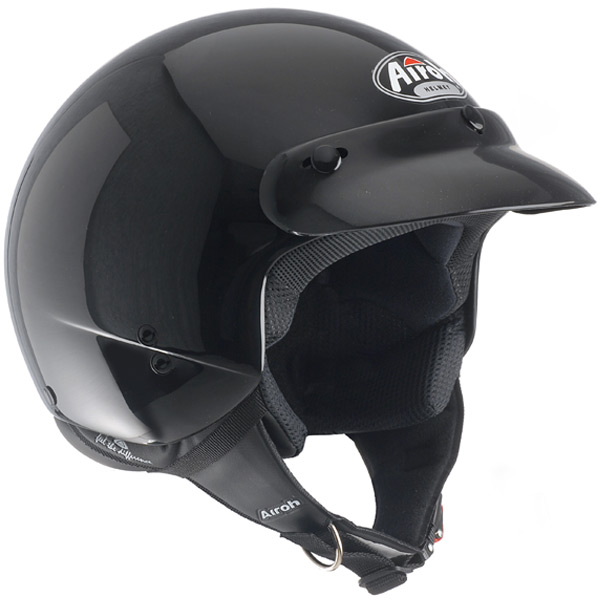 casco moto Airoh Angel Negro AGN