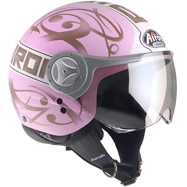 casco moto Airoh Naked Funny Rosa NFRO