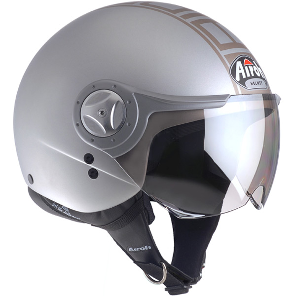 jet Airoh Naked Luxe Gris Gris N8GG