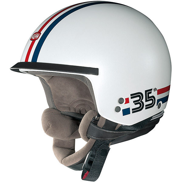 casco moto Nolan N20 Peak 35th Anniversary Pearl White 18