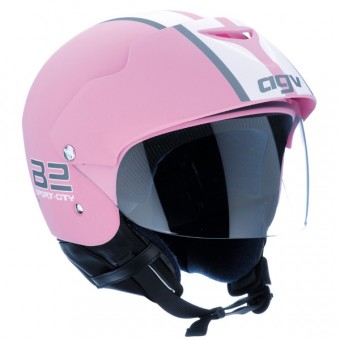 casco moto AGV New Bali B2 pink