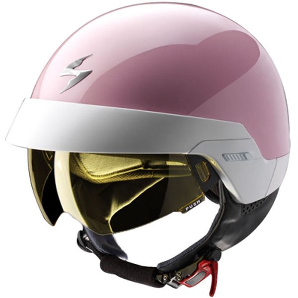 casco moto Scorpion EXO 100 Rosa