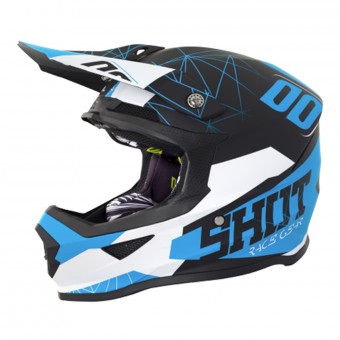 Casque Infantil SHOT Furious Spectre Black Blue Niño Casque Infantil SHOT Furious Spectre Black Blue Niño