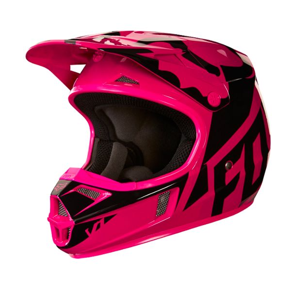 Infantil FOX V1 Race Black Pink Niño Infantil FOX V1 Race Black Pink Niño