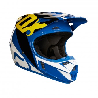 Infantil FOX V1 Race Blue White Nio