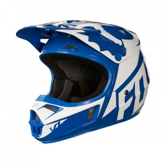 FOX V1 Race Blue White Nio