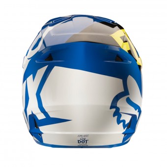 FOX V1 Race Blue White Nio